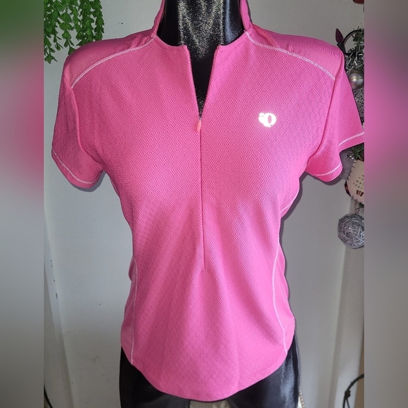 Pearl Izumi Cycling Jersey Pink M - Picture 1 of 6